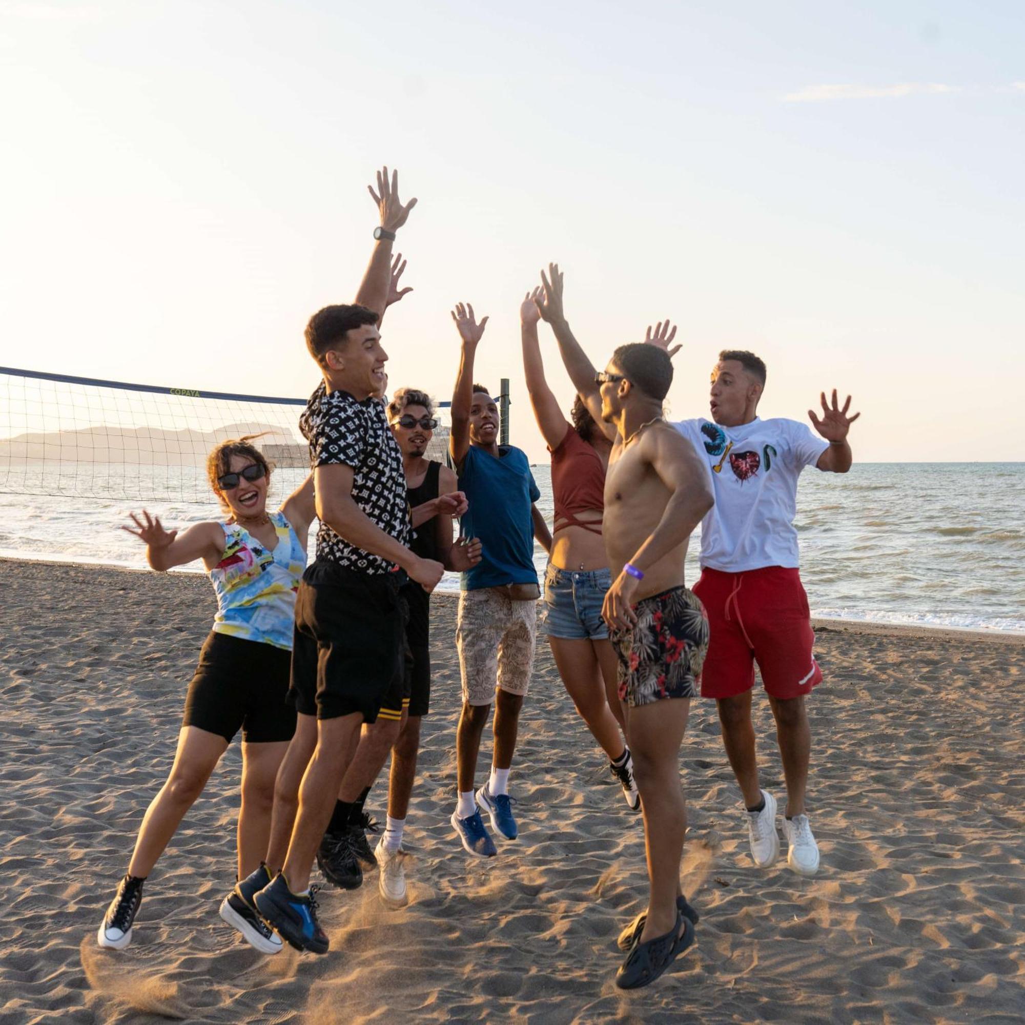 Radisson Blu Resort Al Hoceïma Dış mekan fotoğraf Beach volleyball in Varvarovski, Ohrid